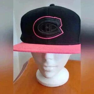 NHL Reebok Face Off Headwear Montreal Canadiens Flat  Brim Snapback Hat